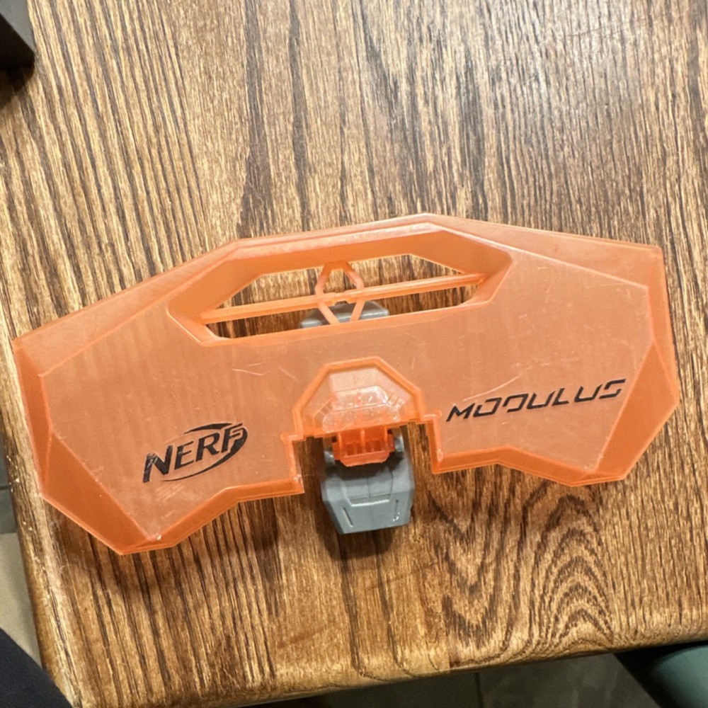 NERF Modulus Orange Shield Attachment Dart Gun Blaster Accessory Ages 8+