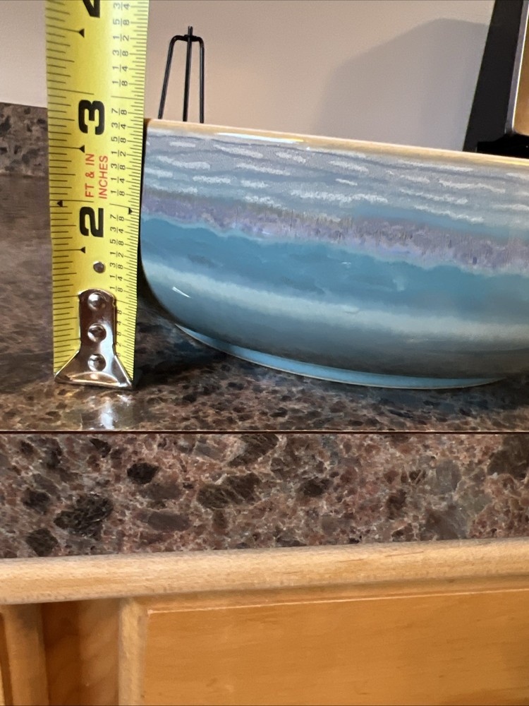 DENBY AZURE COAST SERVING BOWL 9.5”