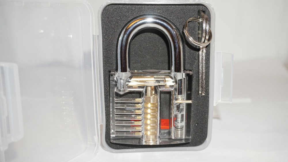 Supreme New Transparent Lock Clear SS20 - In Hand