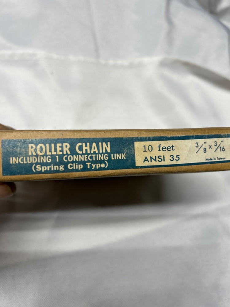 #35 Roller Chain x 10 feet + 2 Connecting Links