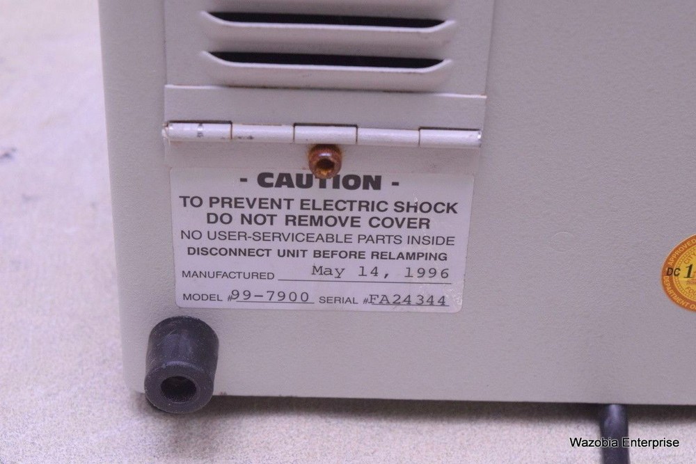 JEDMED 150W FIBEROPTIC LIGHT SOURCE MODEL 99-7900