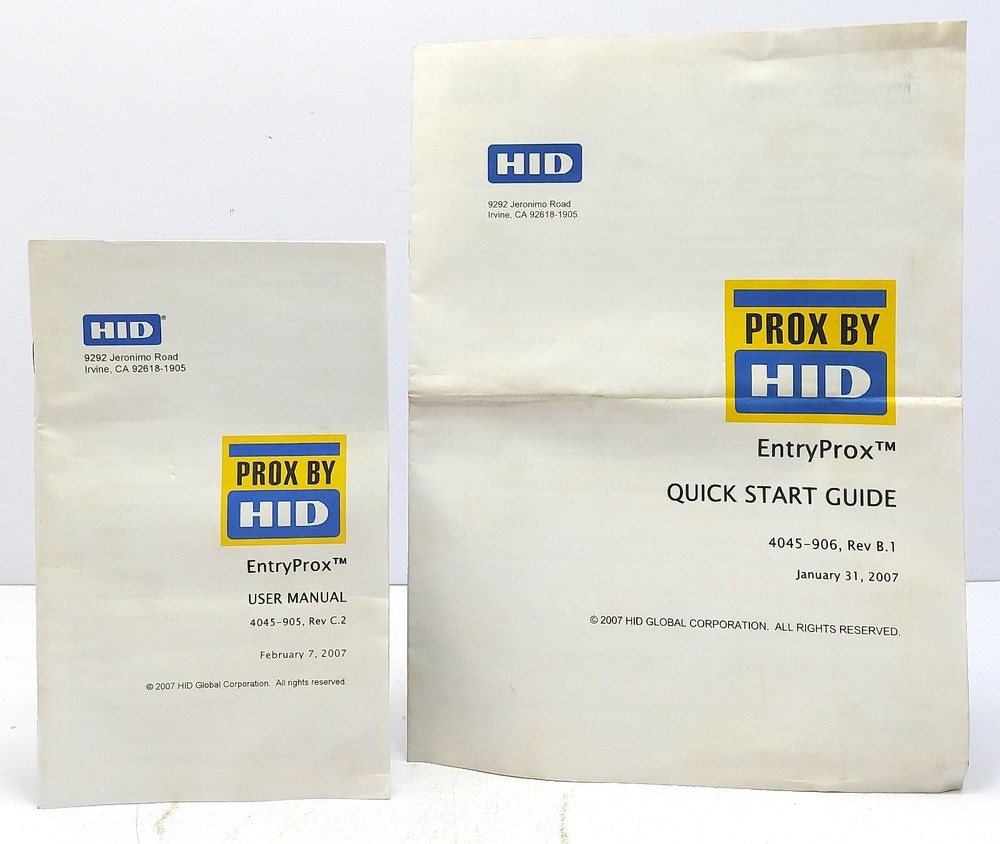 HID Prox Entry Prox 4045CGNU0 Stand-Alone Keypad Reader