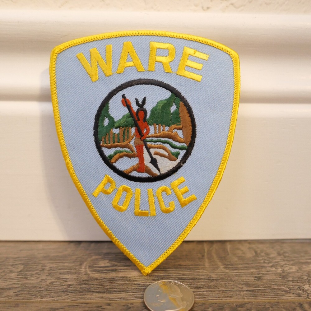 MASSACHUSETTS MA WARE POLICE NICE PATCH SHERIFF