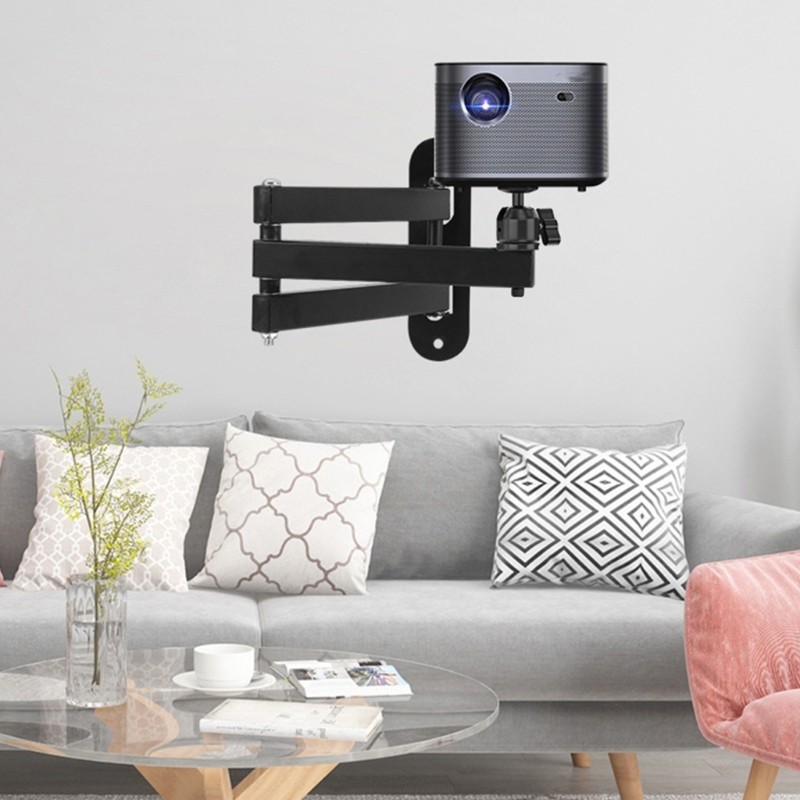 Foldable Projector Wall Mount Adjustable Wall Projector Mount Projector Stand
