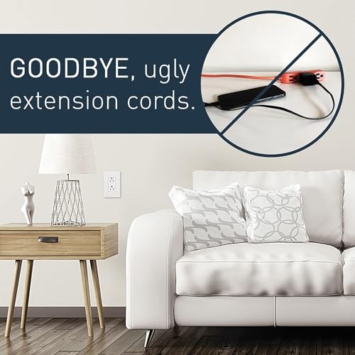 Legrand - In-Wall Outlet Relocation Kit, White In Wall Outlet Relocation Kit