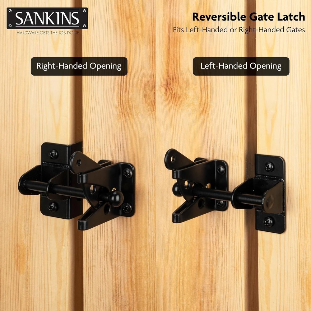 Rust-Resistant Automatic Gravity Lever Gate Latch for Maximum Security Outdoors