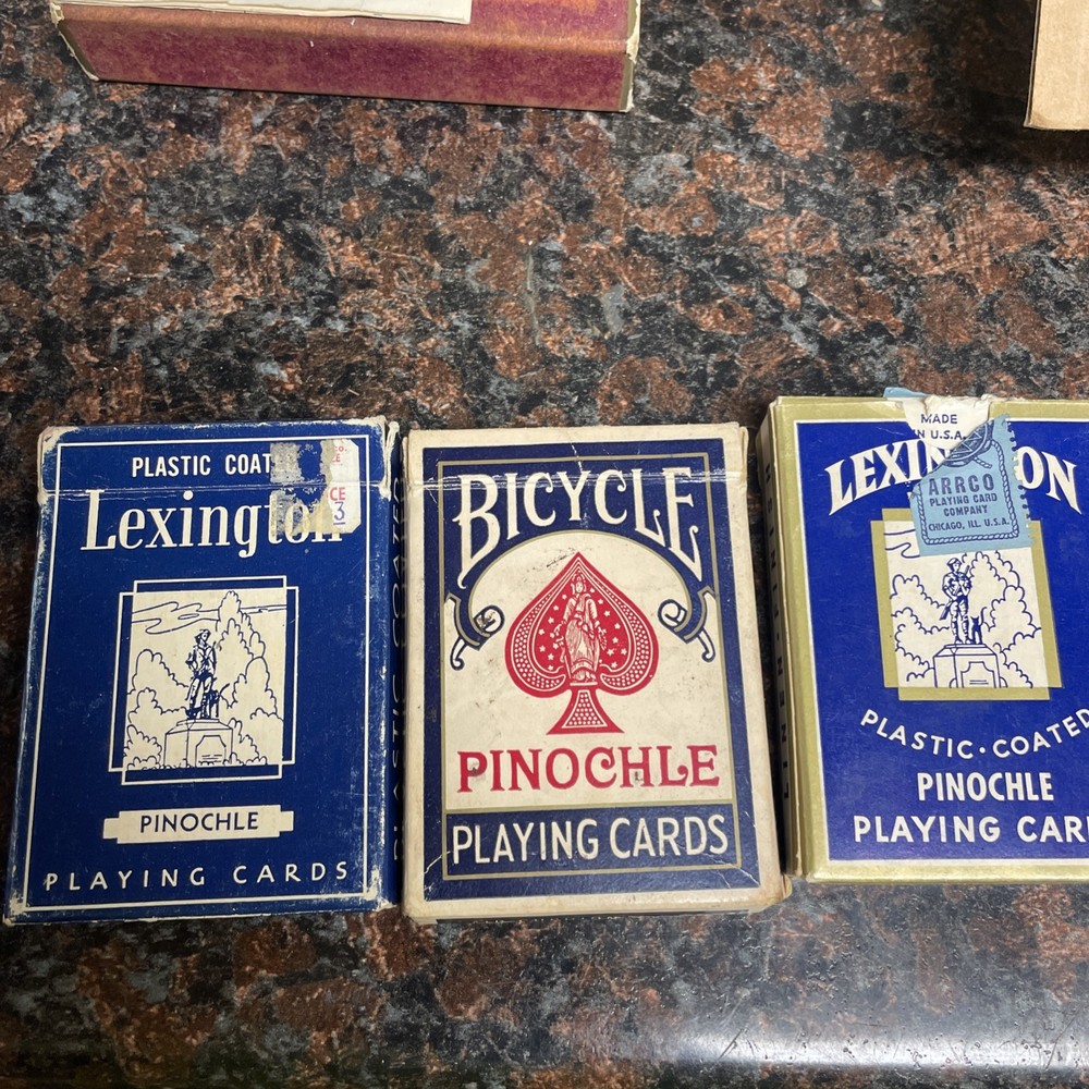 Playing Cards Airliner Cruse Ship