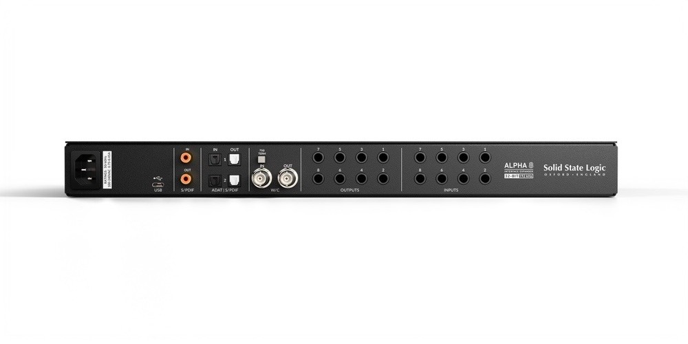 Solid State Logic SSL Alpha 8 8-in/8-out Professional-Grade AD/DA Converter