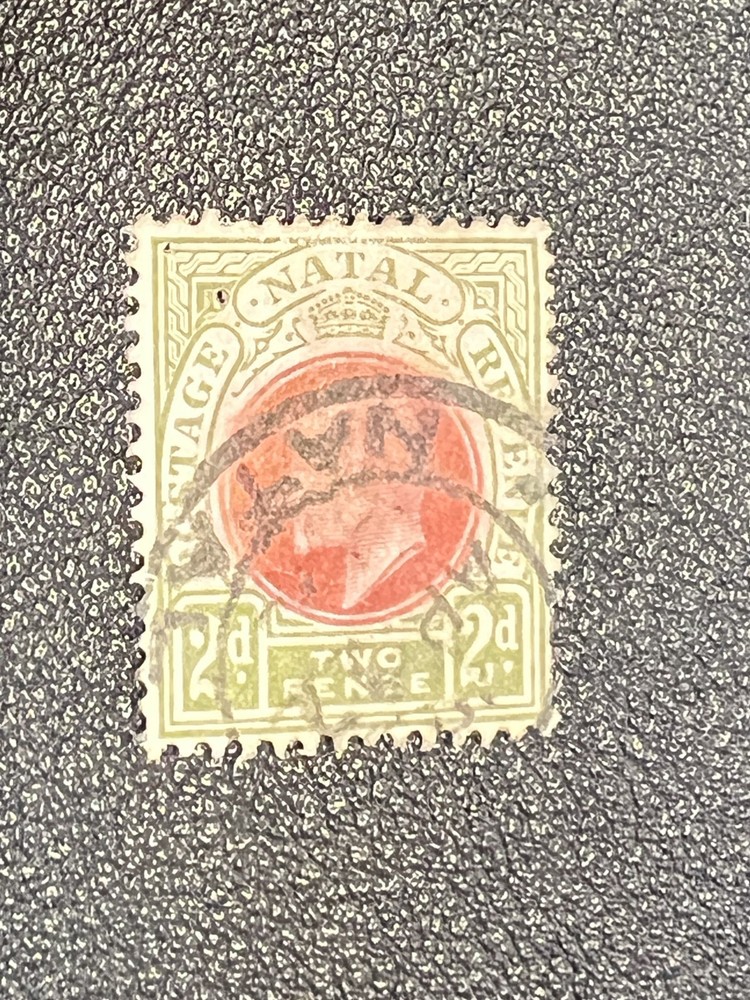 Natal stamp 84 used