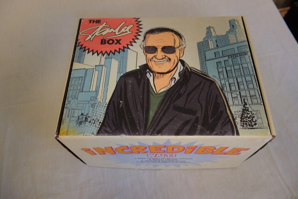 THE STAN LEE 'NUFF SAID' SUBSCRIPTION BOX! EMPTY BOX ONLY!! ~