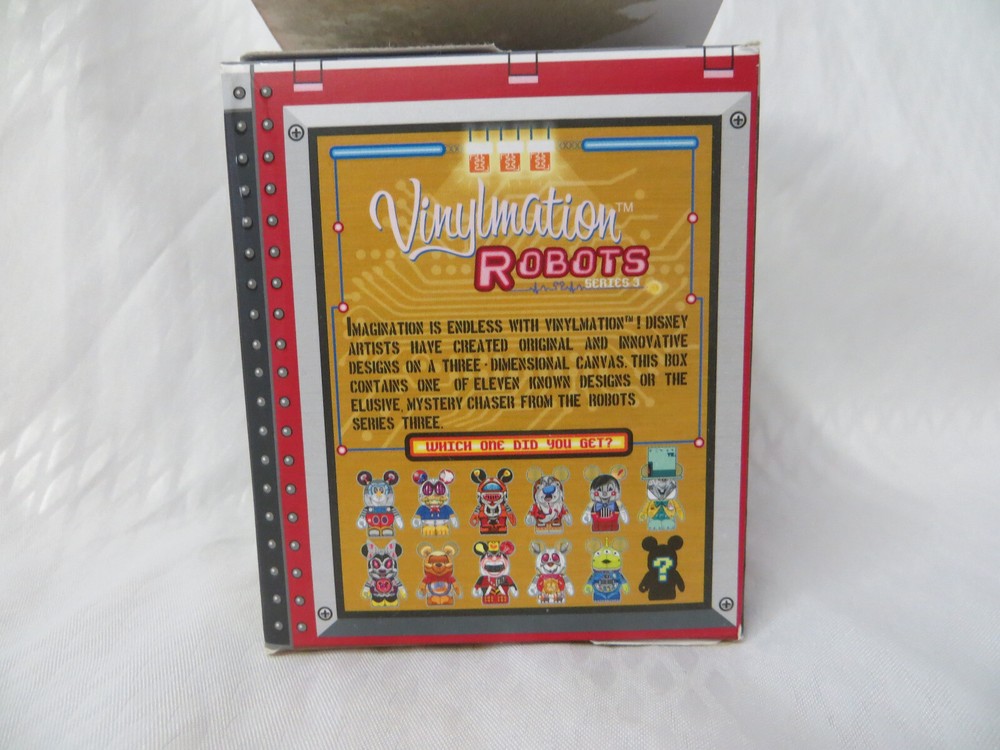 DISNEY Vinylmation 3" GRUMPY BOT Robot Series 3