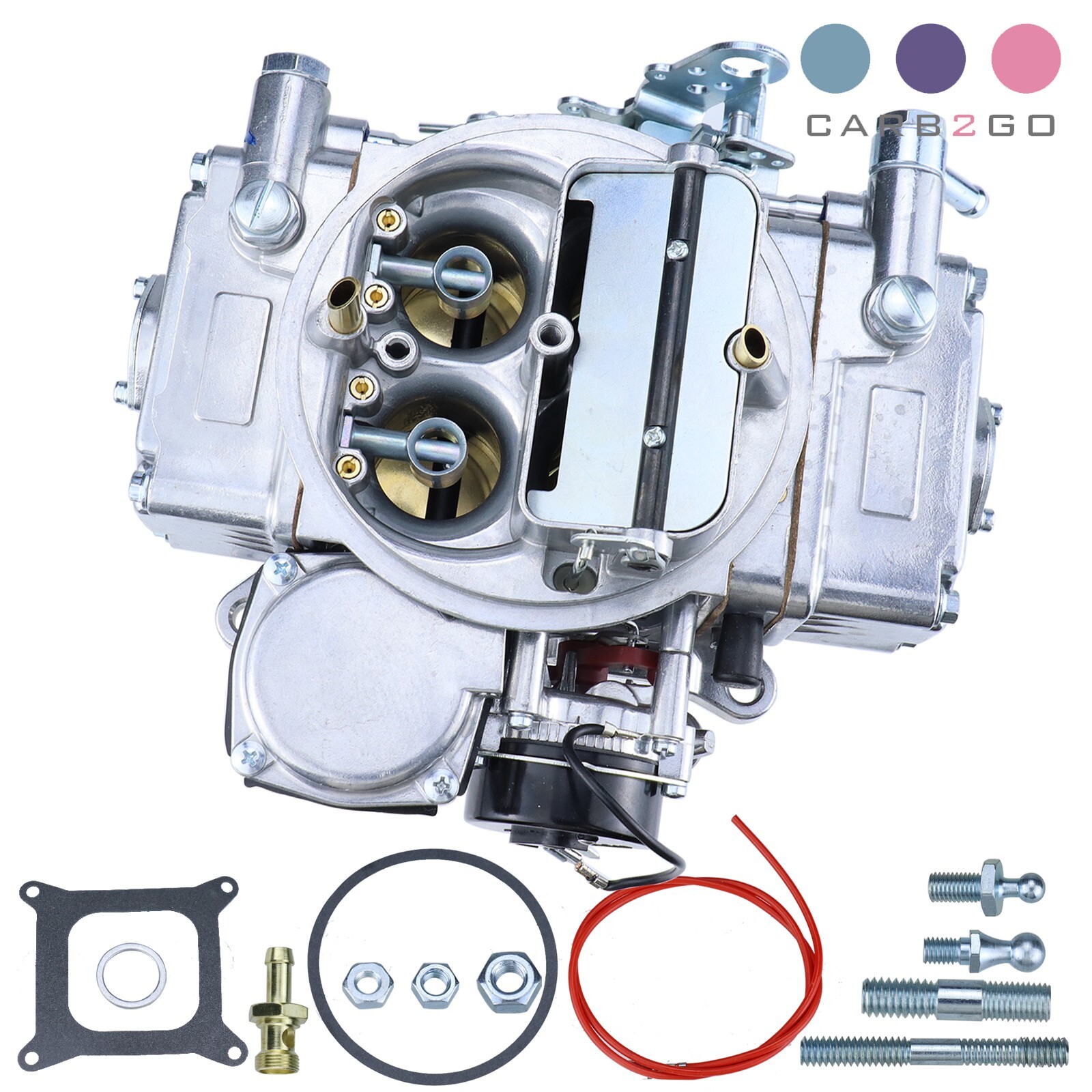 600-699CFM 4 Barrel Carburetor Repalce Holley 4160 Electric Choke 0-80457S