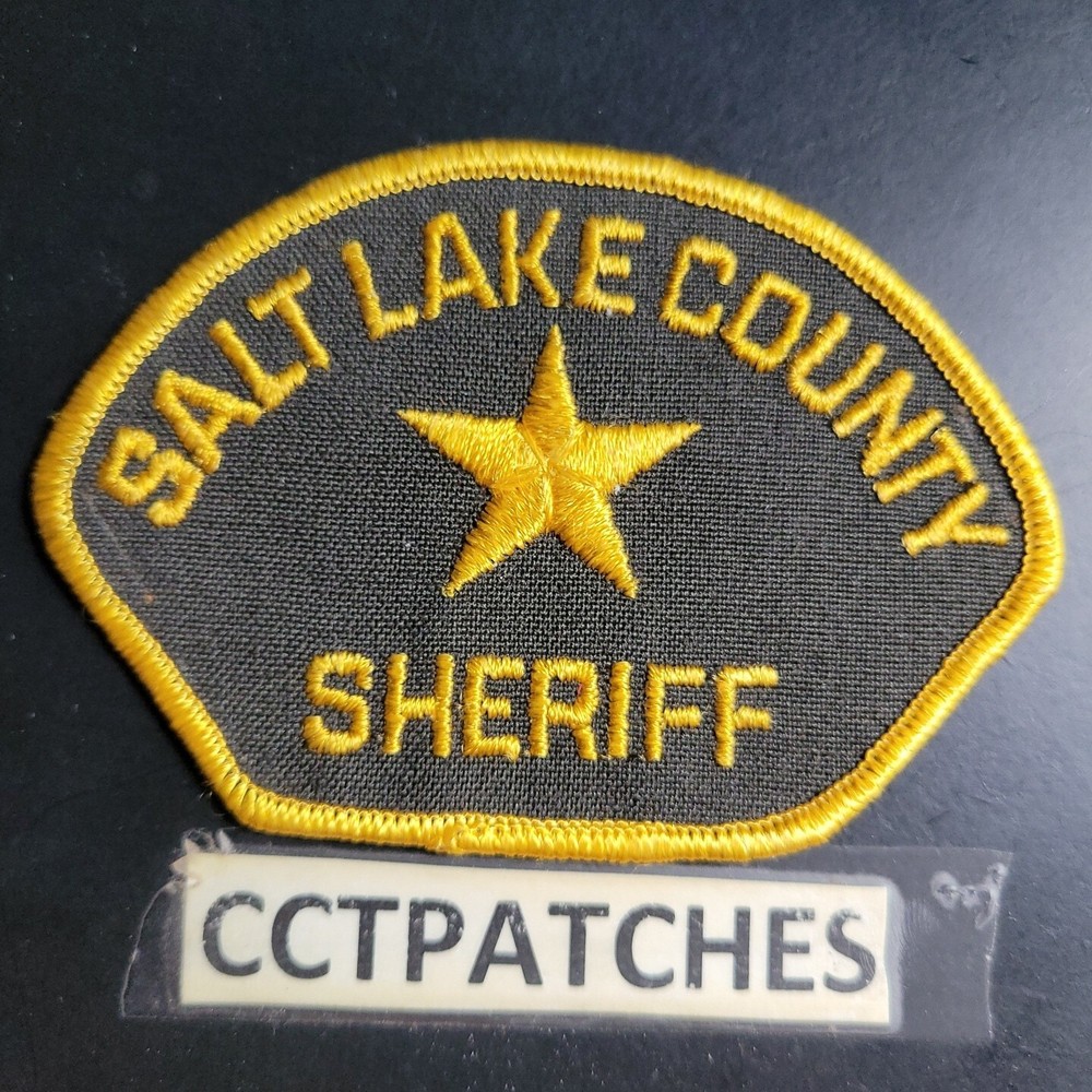 SALT LAKE COUNTY, UTAH SHERIFF SHOULDER PATCH UT