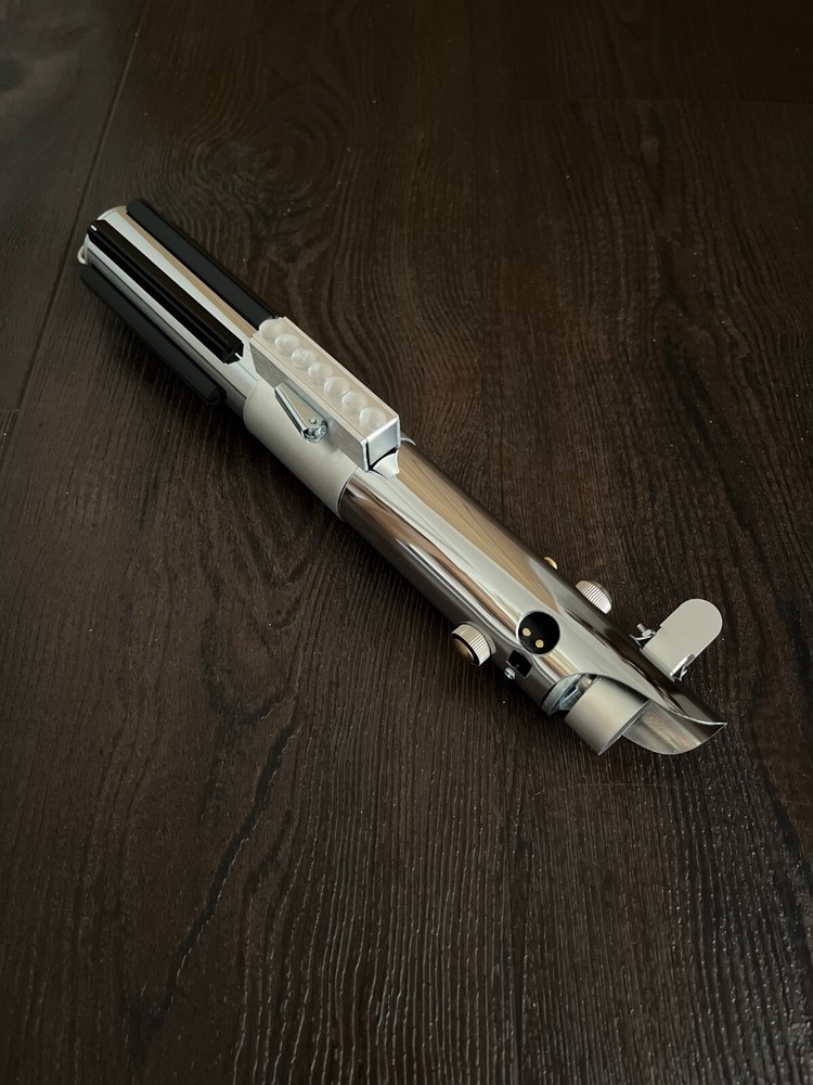 Lightsaber Prop Replica - With Force Crystals - Metal - Full size