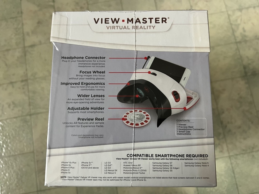 Mattel View Master Virtual Reality Deluxe VR Viewer.