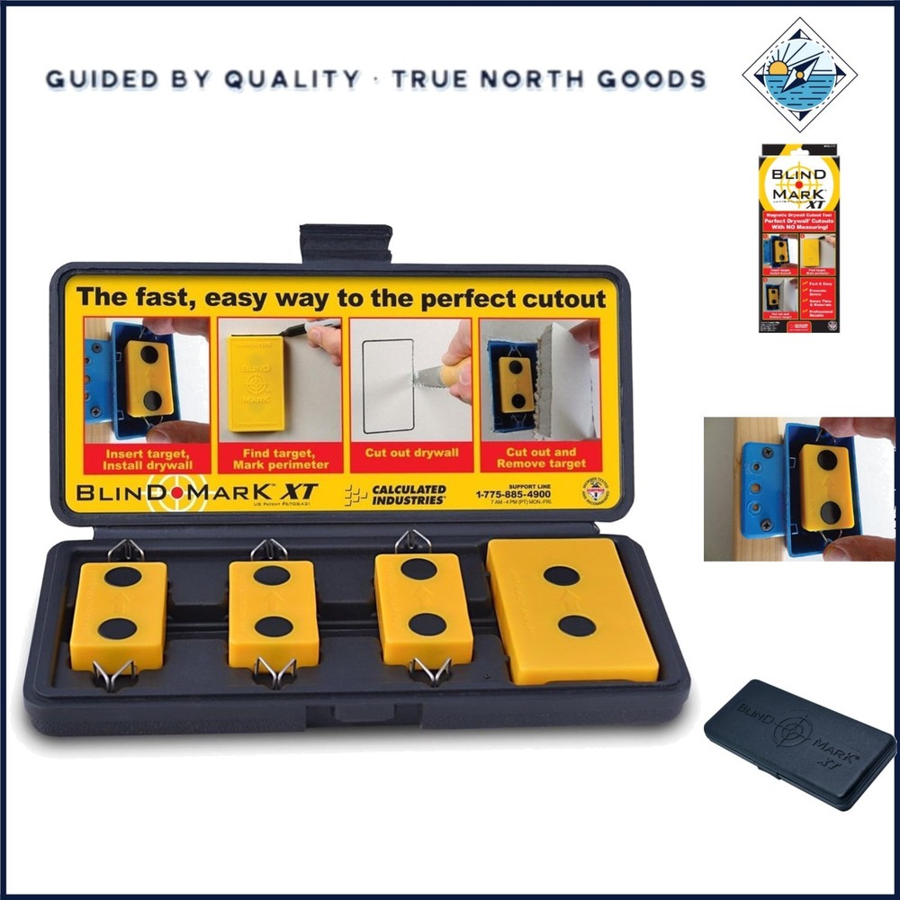 Powerful Magnetic Locator Tool for Drywall Electrical Box Cutout Precision