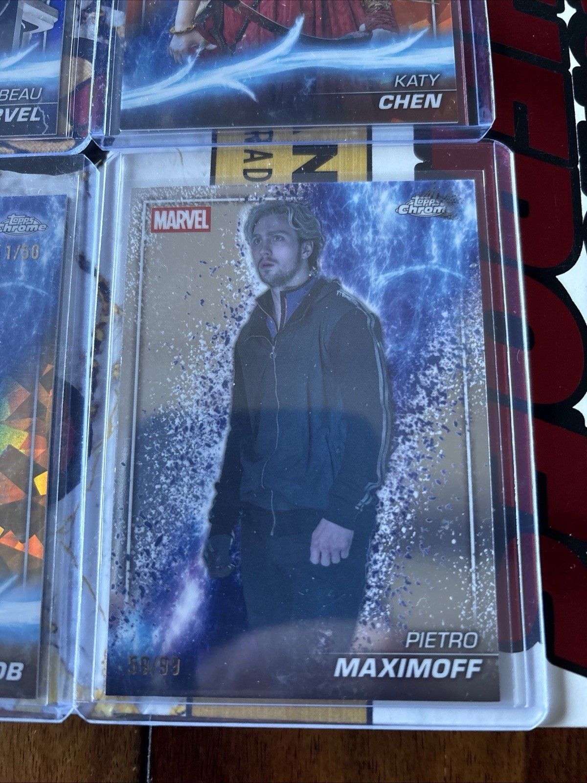 2025 Topps Marvel Chrome/sapphire Numbered Cards Lot