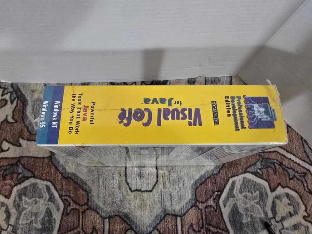 Visual Cafe 2.5 Professional Development + Manual PC CD Java Windows 95 SEALED