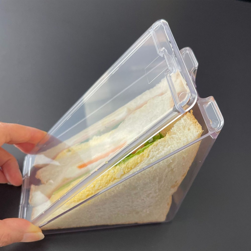 New 2PCS Container Transparent Washable Multifunctional