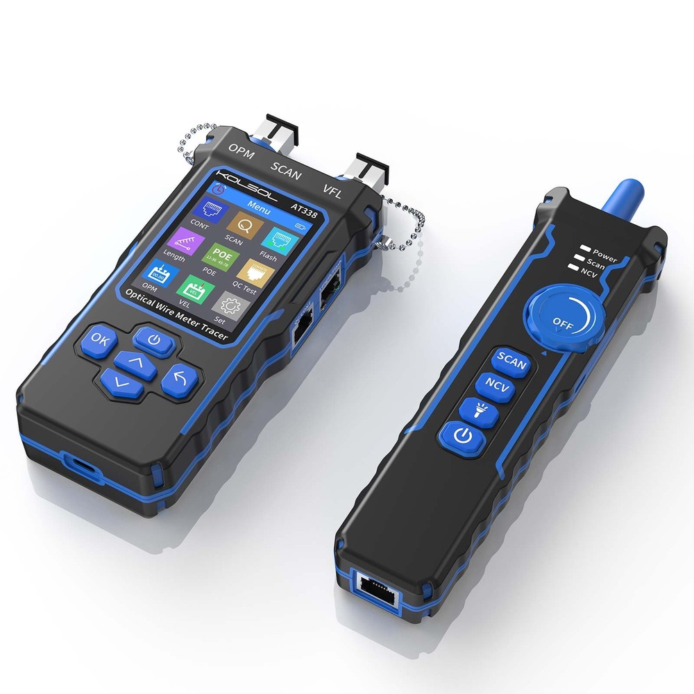 NF-8508 Network Cable Tester POE Test LAN Optical Wire Meter Power Meter Tester