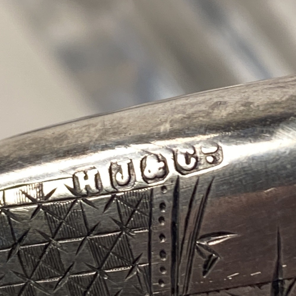 Antique Sterling Silver Match Safe Hallmarked