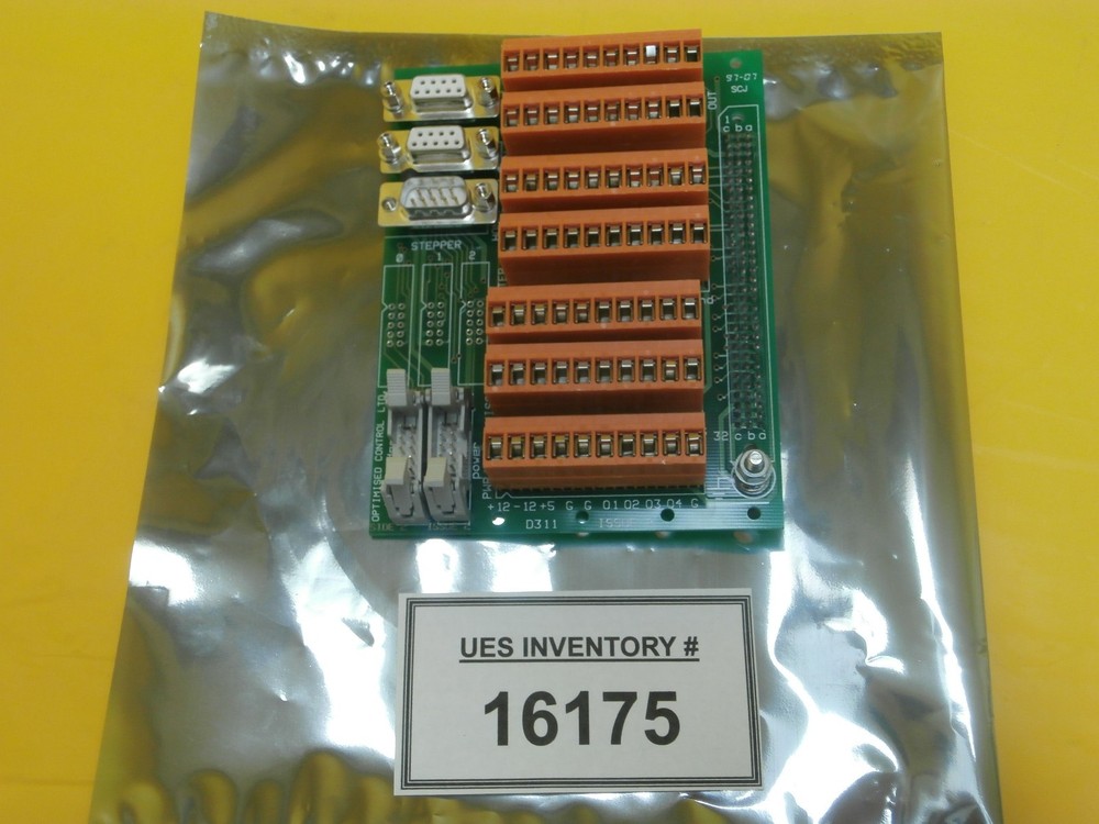 Optimised Control D311 Drive Demands Servo Interface Board PCB Used Working