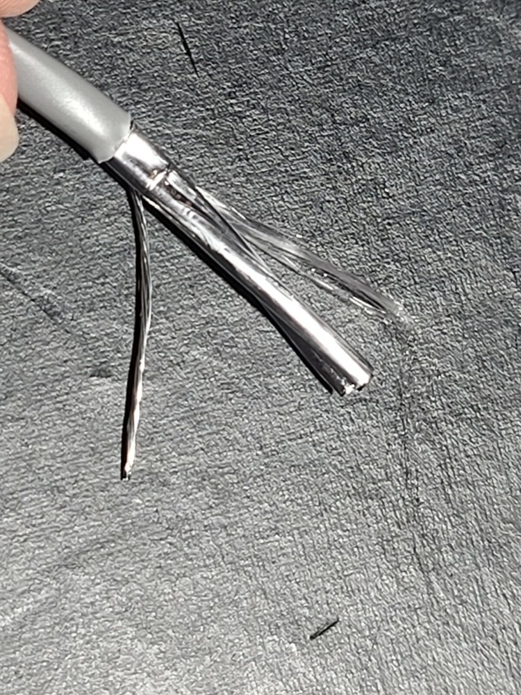 Advanced Digital 11802RSD 18/2C Shielded Riser Security/Alarm Cable Gray /100ft