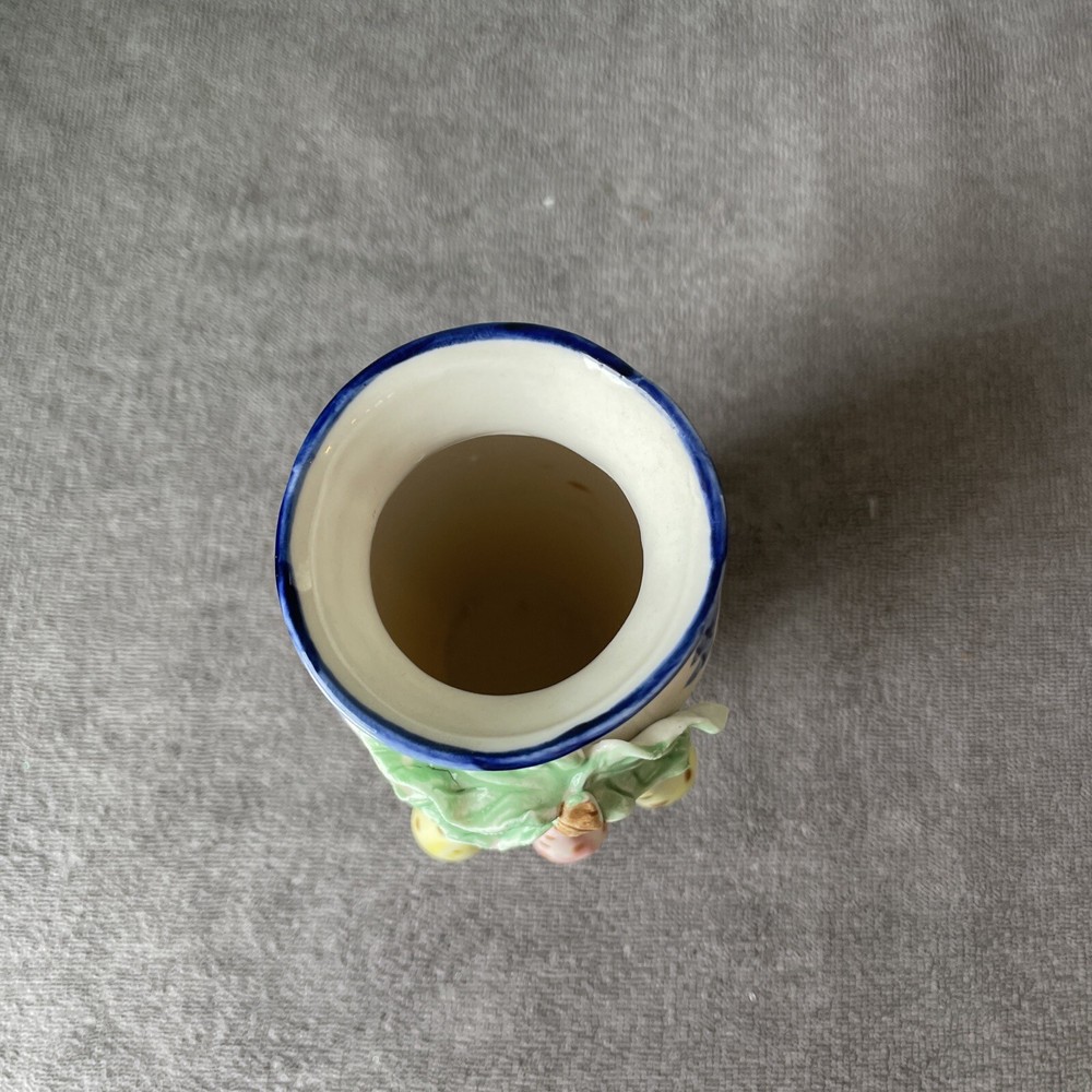 Ceramic Bud Vase With Hanging Fruit