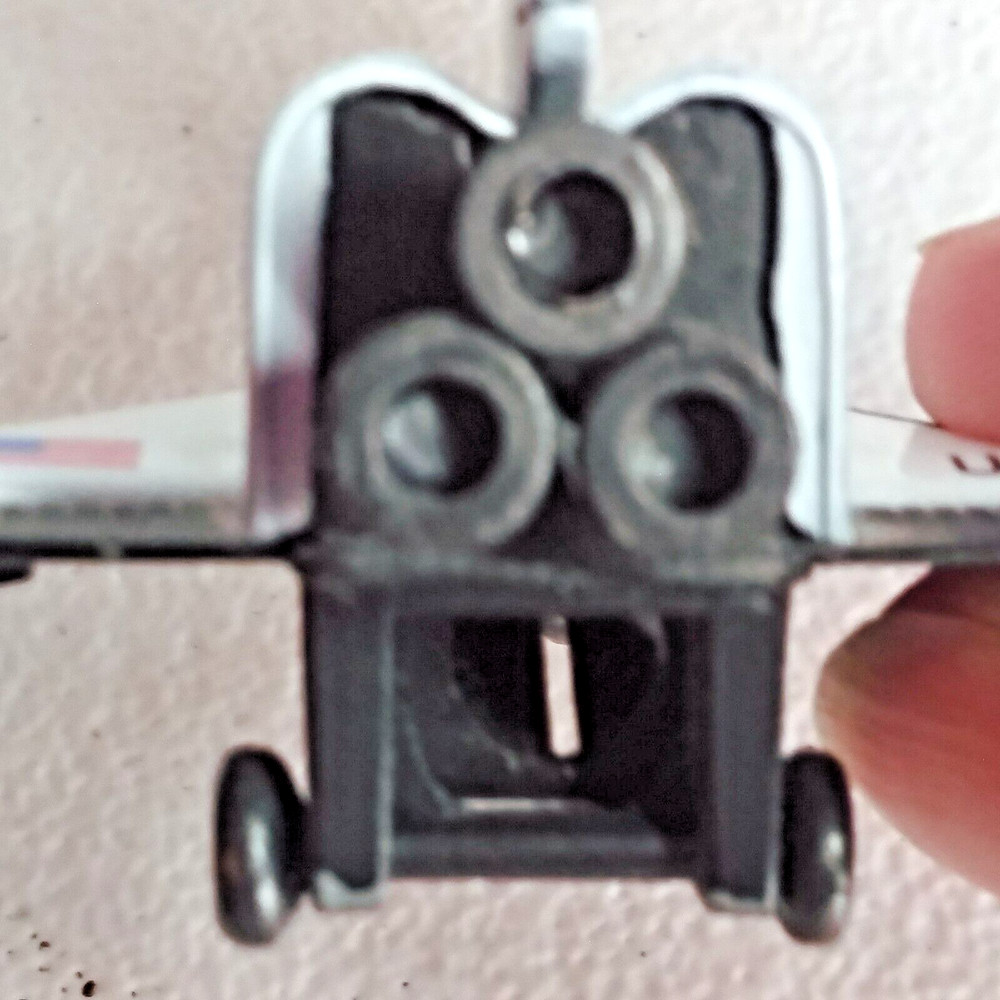 Vintage Space Shuttle Columbia Diecast Metal Pencil Sharpener EUC