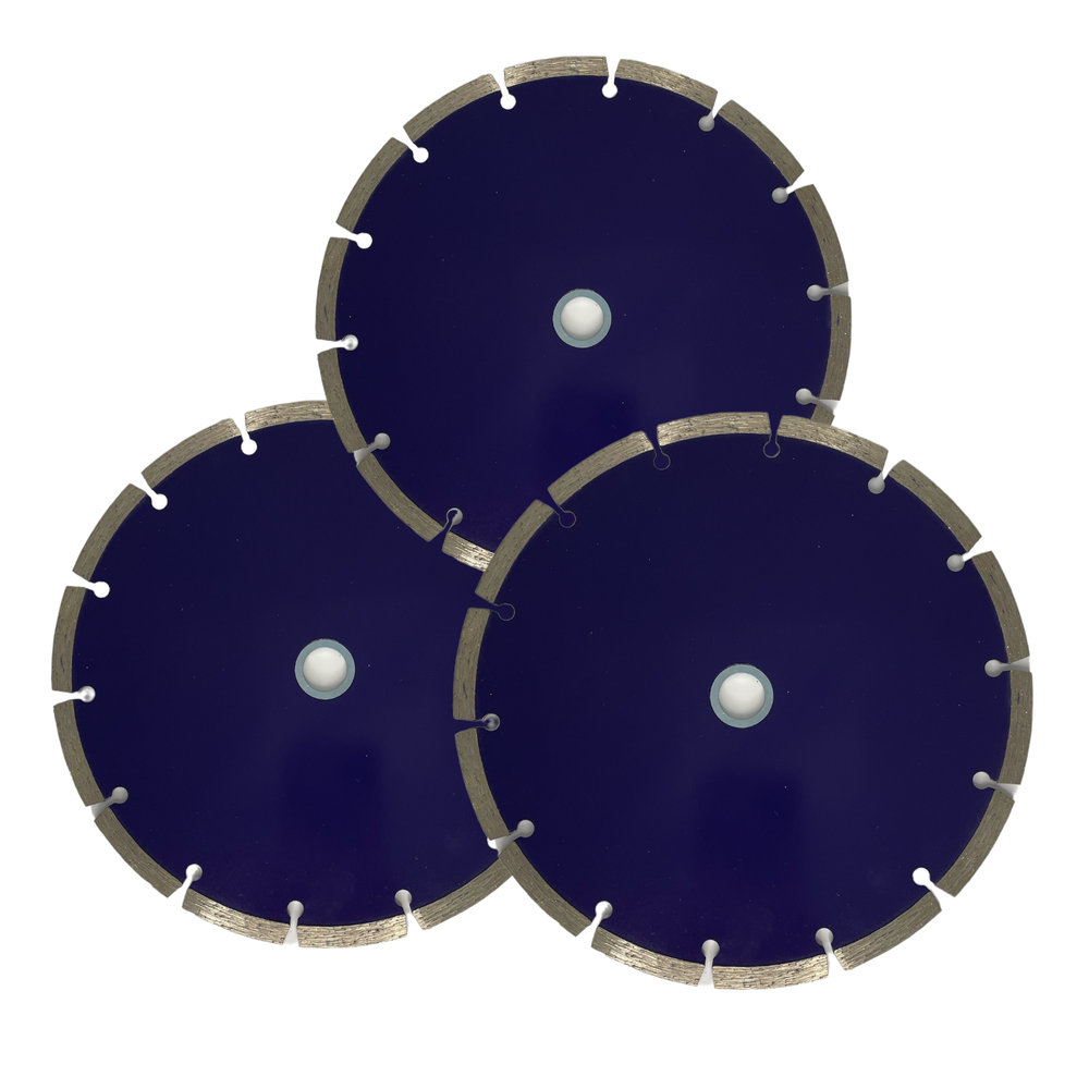 6 Pack 8" Diamond Saw Blade Cutting Concrete Bricks Stone Pavers Premium Segment