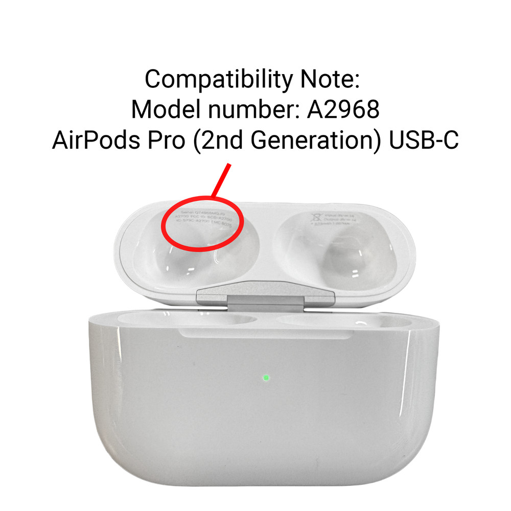 AirPods Pro (2nd Generation) USB-C Magsafe Charging Case Replacement A2968