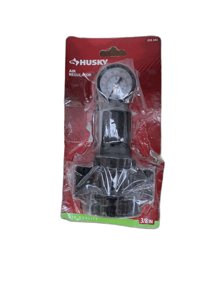 Husky 3/8 in. Regulator with Gauge