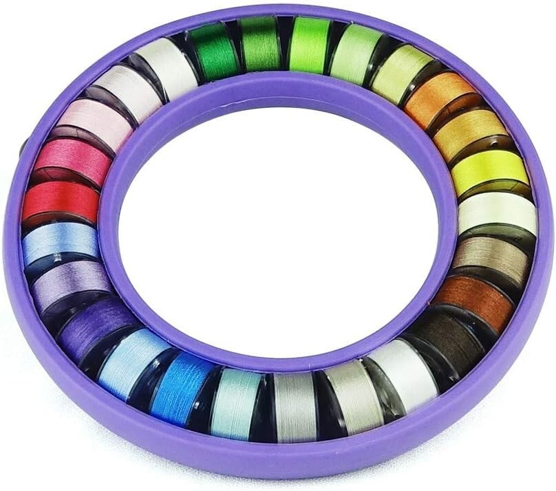 Size A/Class 15 /SA156 Prewound Bobbin Thread 60wt Filament Polyester Threads 26