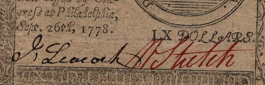 CC-86 " High Grade " PCGS AU55 PPQ $60 1778 Continental Colonial Currency Note