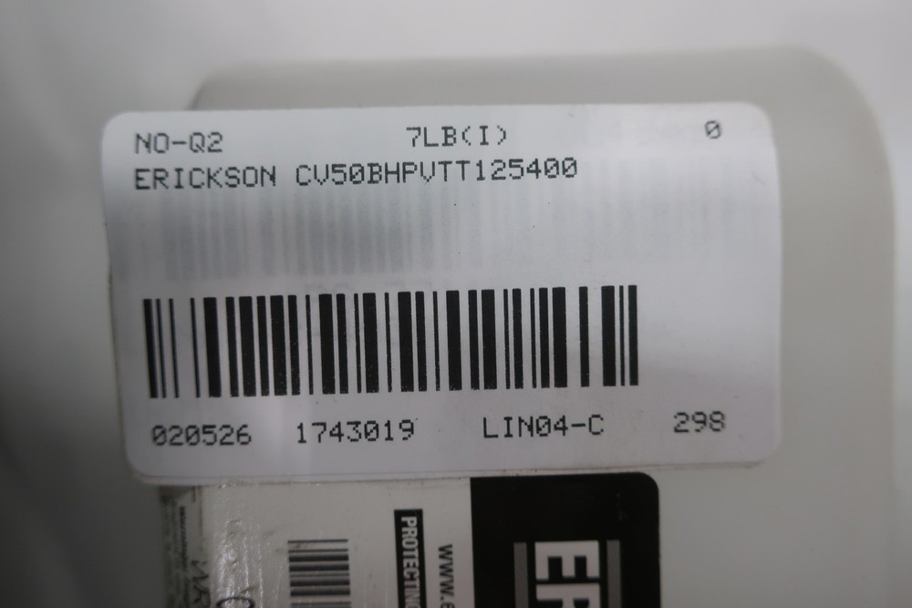 Erickson CV50BHPVTT125400 Tool Holder