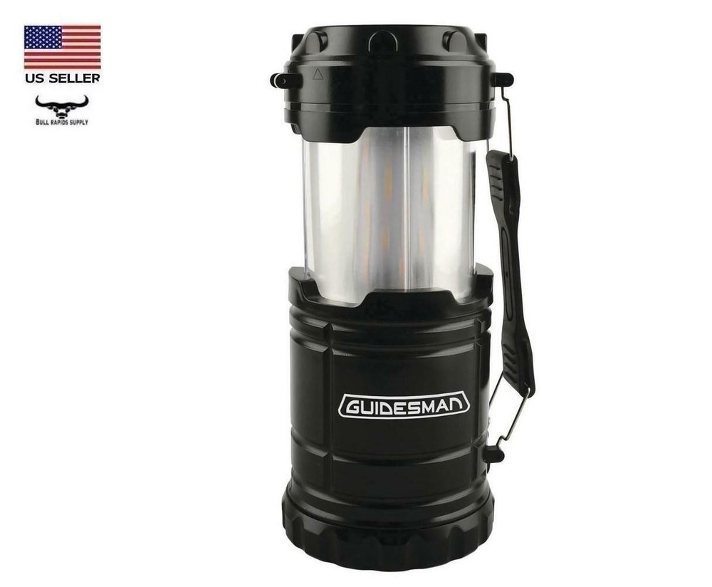 2-in-1 Flicker Flame 300 Lumen LED Lantern & Flashlight Adjustable Handle 3 Mode