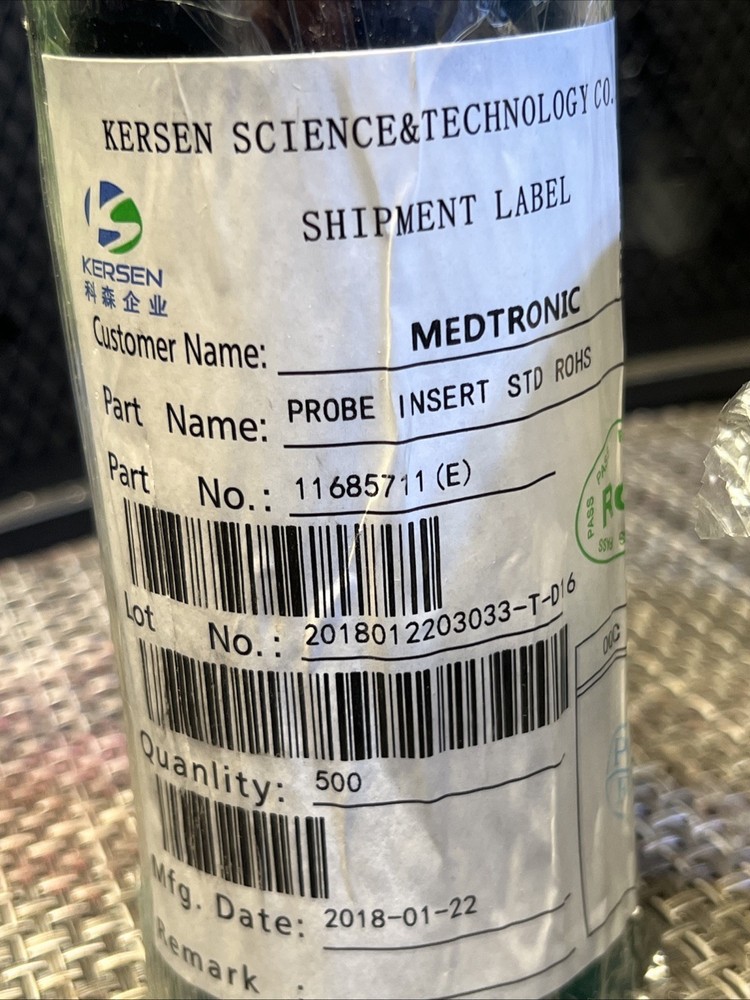 3 QTY! BULK -Kersen Science & Technology Probe Insert Standard ROHS 11685711(E)