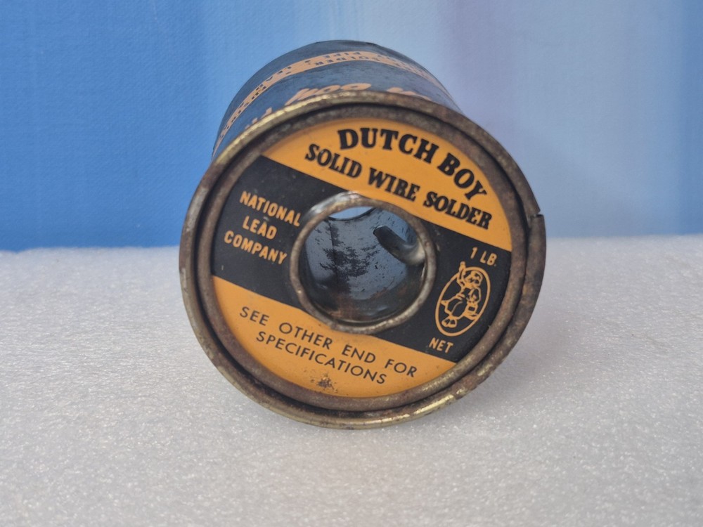 Dutch Boy Solid Wire Solder 50/50 Model COLLECTOR