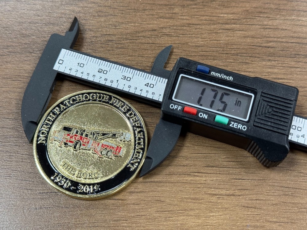 North Patchogue Fire Dept 1930-2019 Suffolk County Challenge Coin M#2