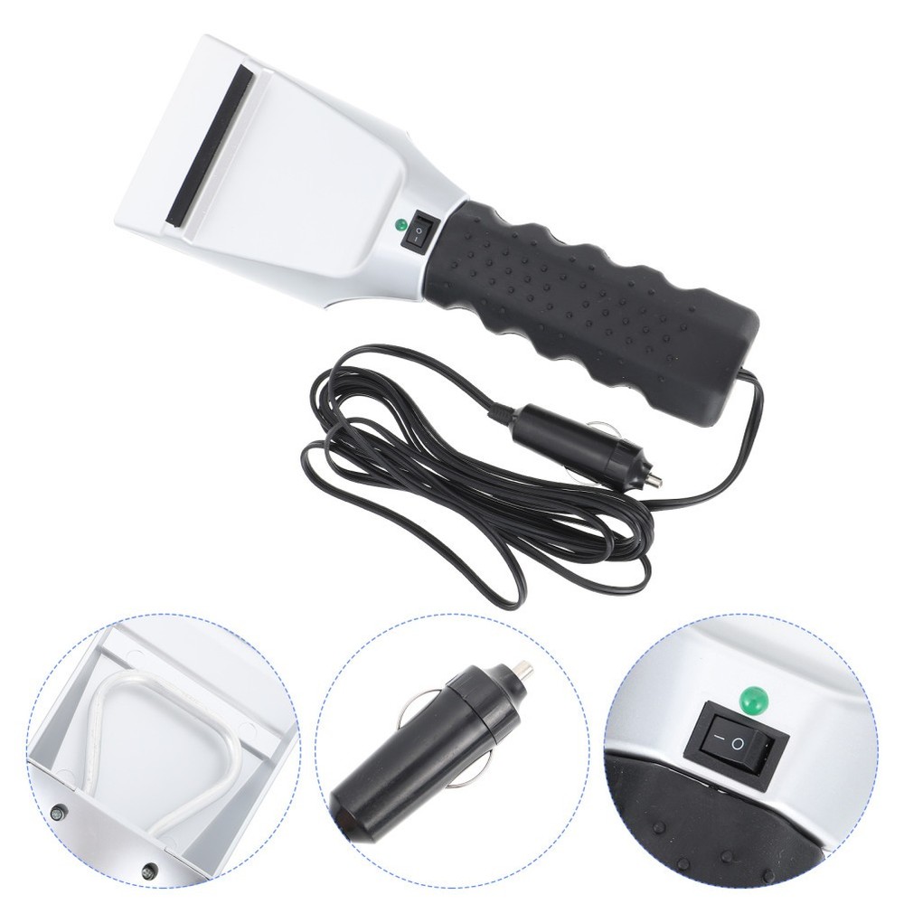 12 V Windscreen Snow Remover Electric Windshield Defroster Scraper Ice