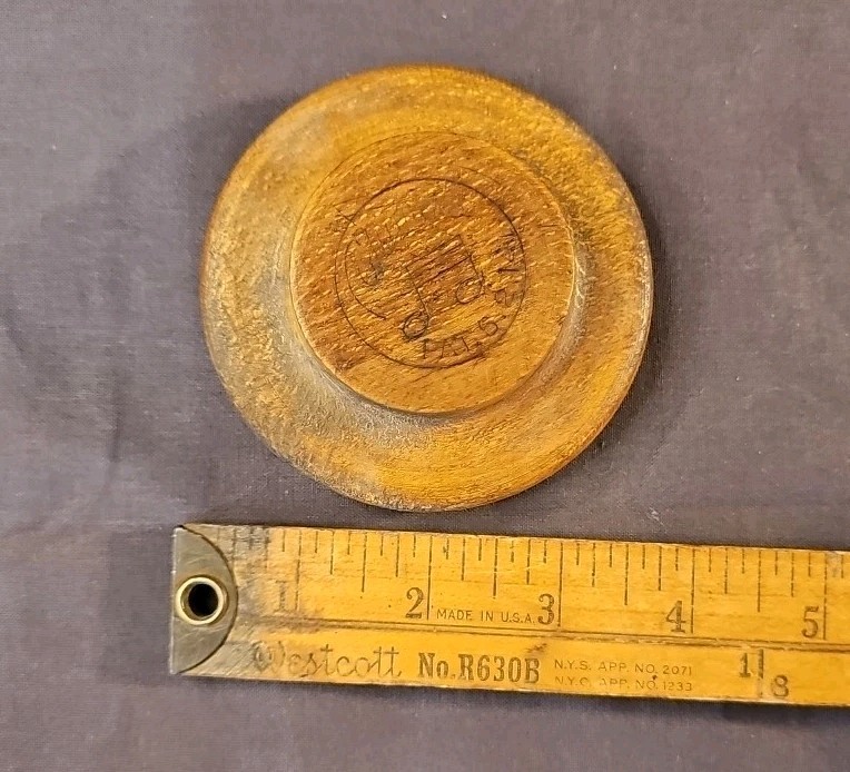 ANTIQUE COLUMBIA PHONOGRAPH RECORD BRUSH DUSTER Dated 1914
