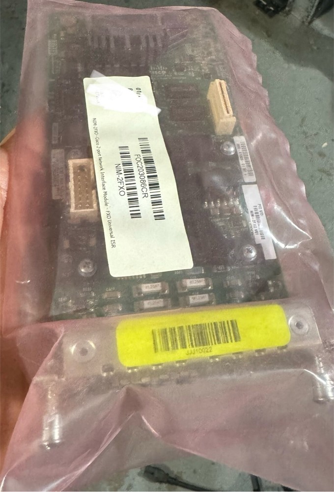CISCO Genuine Cisco 2-port FXO Network Interface Module NIM-2FXO