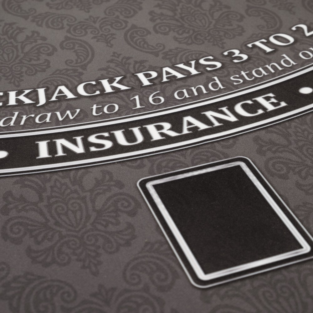 Classic Blackjack Layout - BLACK