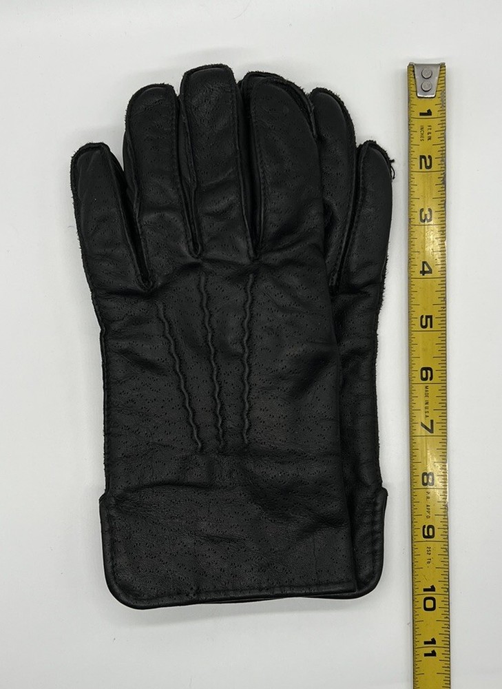 Gloves Men's Medium Lined Black 9-9 1/2 NWOT