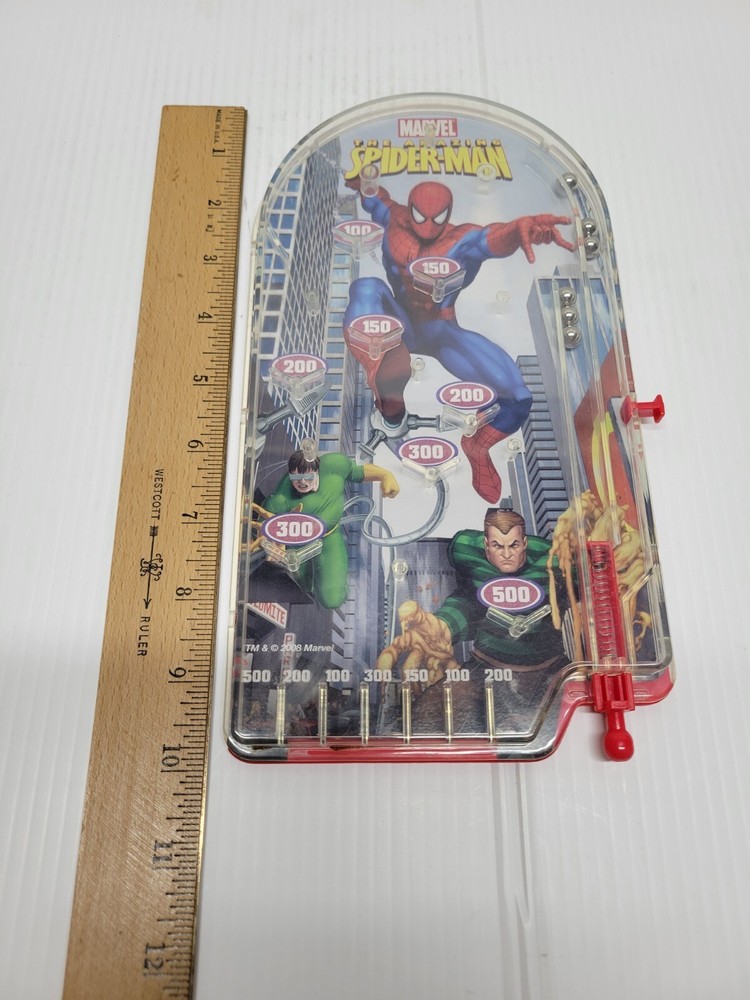 Marvel Pinball Machine The Amazing Spiderman 2008
