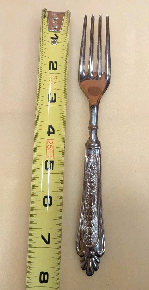 Vintage 1950s-60s 51 piece LBL Flatware Silverware Set Zinc PLATED!!!