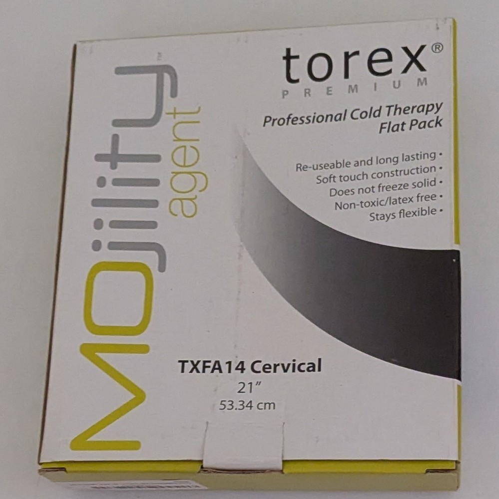 Torex Professional Cold Therapy Flat Pack Re-usable TXFA14 Cervical 21"