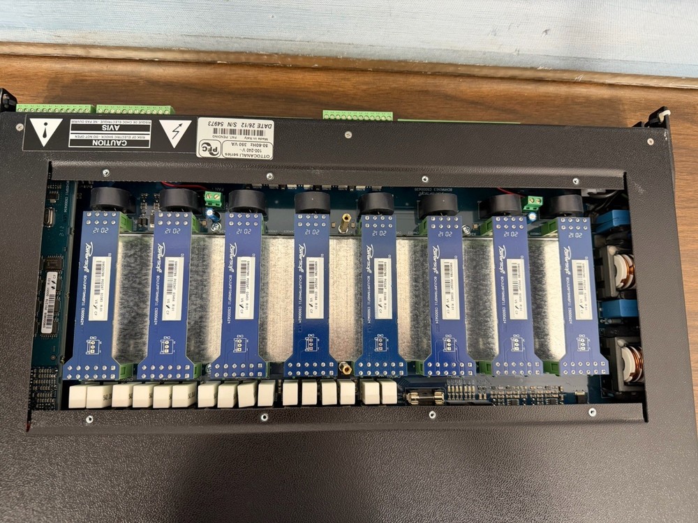 Powersoft Quattrocanali 1204 DSP+ETH Power Amplifier Working Great