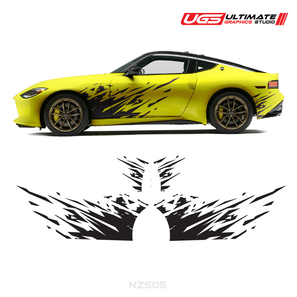 Nissan Z Splash Side Graphics