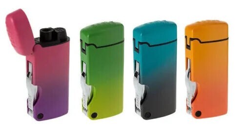 Eagle Torch & Tools Lighter with Gradient Colors -COUNT 4